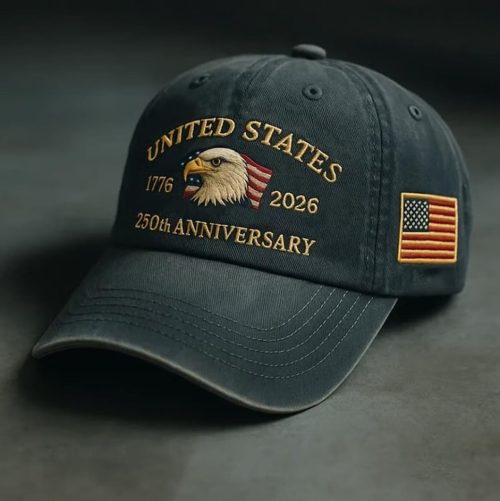 250th Anniversary Embroidered Eagle Baseball Cap, Lake Havasu