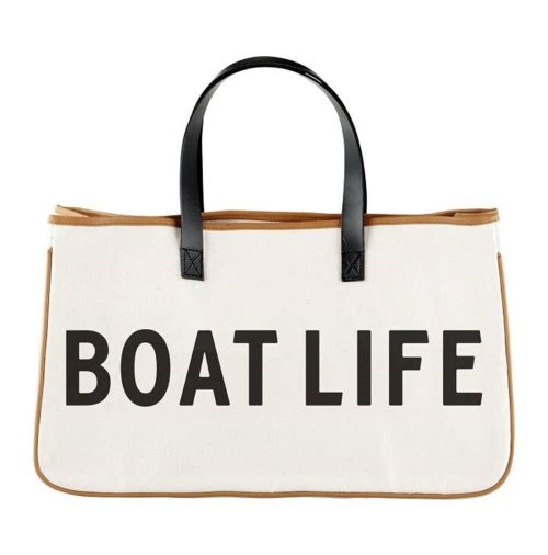 Canvas Tote – Boat Life, Lake Havasu Gifts