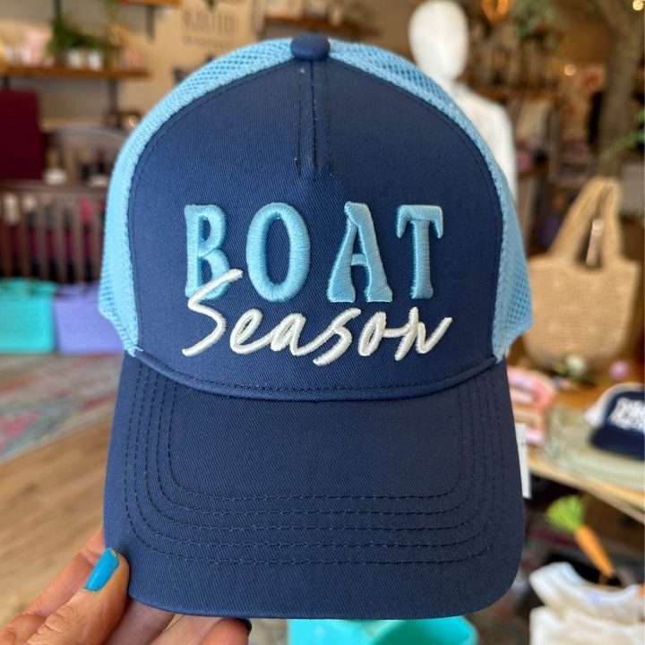 "Boat Season" Trucker Hat, Lake Havasu Gifts