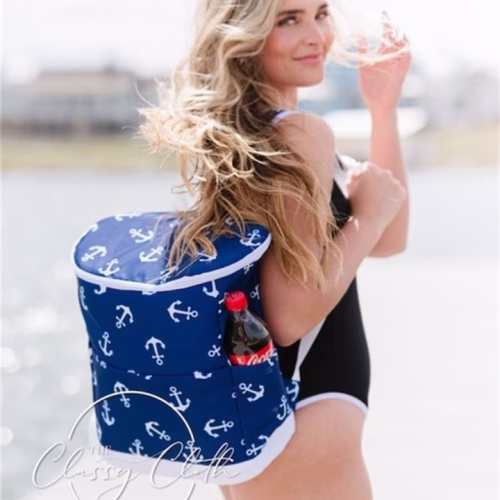 Cooler Backpack - Anchors Away, Lake Havasu Gifts