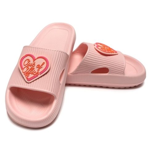 Quick Dry Pool Slide Sandals - "Out of Office" - Pink