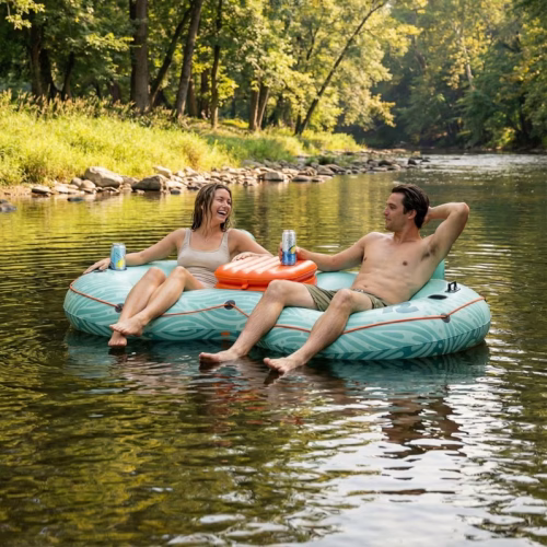 Siesta Float Double Inflatable River Tube, Lake Havasu Gifts