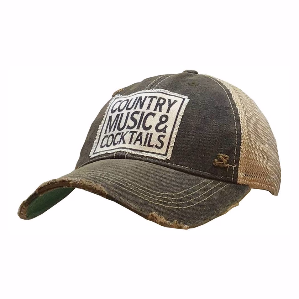Country Music & Cocktails Trucker Hat, Lake Havasu Gifts