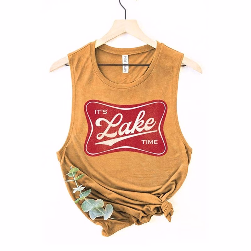 s Lake Time Graphic Tank Top, Lake Havasu Gift