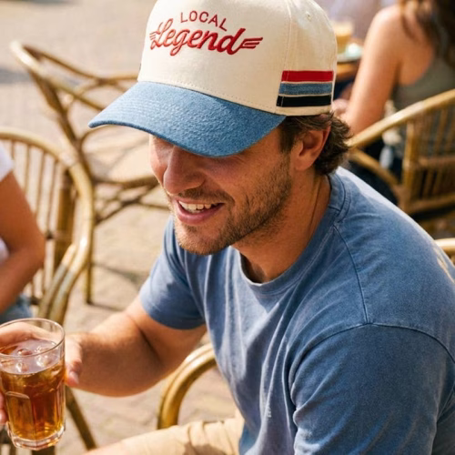 Local Legend Trucker Hat Denim