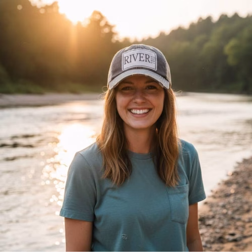 River Girl Distressed Trucker Cap, Lake Havasu Gifts