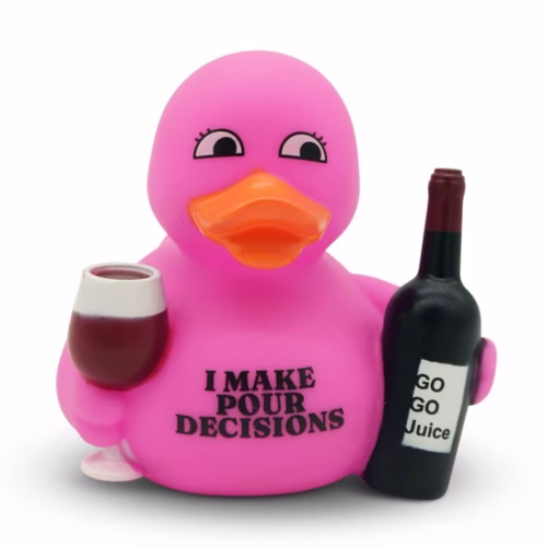 “I Make Pour Decisions" Rubber Duck, Lake Havasu Gifts